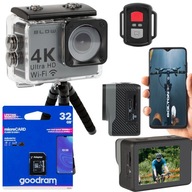 Akčná kamera Blow GoPro4U 4K UHD + 2 iné produkty