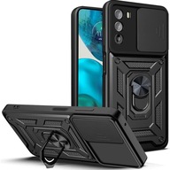 Etui PANCERNE RING do MOTOROLA MOTO G52 / MOTO G82 5G |+ SZKŁO HARTOWANE 9H