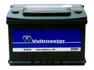 AKUMULATOR VOLTMASTER 57402 12V 74Ah 680A P+