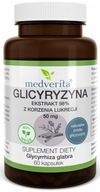 Medverita Glycyrizín Extrakt 98% z koreňa sladkého drievka 50mg 60 kapsúl