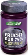 Mus jagodowy (75% owoców) BIO 250g Allos