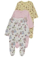 Pajace śpiochy 3pak 9-12 m-cy 80 ABS Disney