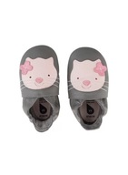 Sivé papuče s mačiatkom BOBUX 1000-018-10 Kitten Grey Soft Sole XL