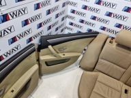 BMW E61 LCI seats leather beige GRZANE manually KOMPLET EUROPA