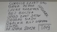 door TOYOTA COROLLA E21 rear. right HATCHBACK 070 (T149)