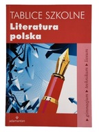 Tablice szkolne literatura polska język polski LO