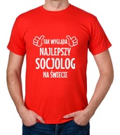 koszulka NAJLEPSZY SOCJOLOG prezent