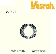 SZCZĘKI HAMULCOWE VESRAH VB-101 (EBC 303) ZX/BW/VIT/AGILITY50/MXER