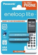 Akkumulátorok R03 AAA Panasonic ENELOOP Lite NEW 550mAh bliszter 2 db
