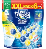 WC Frisch prívesok na WC 6x50g Lemon | DE