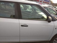 SKODA FABIA 2 II HB 5D door left rear part rear. BIALE LF9E