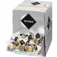 Cukier trzcinowy Rioba 1 kg nierafinowany brązowy w kostkach