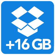 DROPBOX DOŁADOWANIE +16GB DOŻYWOTNIE