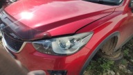 MAZDA CX-5 2.2D SKYACTIVE front complete red 2014 41G bumper fender