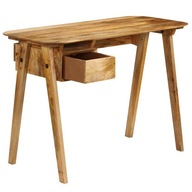 Písací stôl, 110 x 50 x 76 cm, masívne mangovníkové drevo