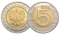 5 ZŁOTYCH -2020- MONETA OBIEGOWA - STAN MENNICZY