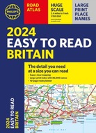 2024 Philip s Easy to Read Britain Road Atlas: