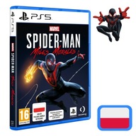 Gra Konsola SONY PS5 Spiderman Miles Morales MARVEL pudełkowa, wersja PL