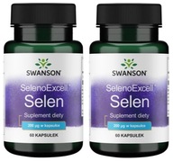 Swanson SelenoExcell Selén 200mcg Selenium Prostata Spermatogenéza spermií