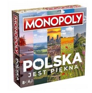 Gra planszowa Winning Moves Monopoly Polska jest piękna