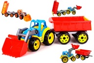 veľ. 65cm Traktor traktor s prívesom
