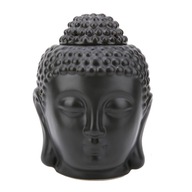 Čierna hlava Budhu v tvare kadidla s