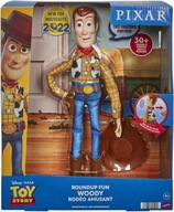 Disney Pixar Toy Story Roundup Fun Woody Large Talking Figure, 12 In Scale,
