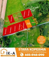 Działka, Stara Kopernia, 1100 m²