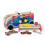 Melissa & Doug PAW Patrol Match & Build Mission Cruiser | Wooden Toy for ki