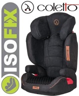 Fotelik samochodowy 15-36 kg Coletto AVANTI ISOFIX - kolor BLACK