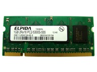 Pamięć RAM 1GB DDR2 PC2-5300S-555 Elpida