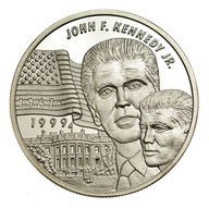 LIBERIA 5 DOLLARS 1999 MN JOHN F. KENNEDY