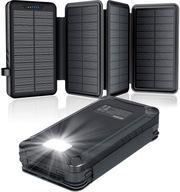 POWERBANK SOLARNY 26800 ETUI LATARKA LED MOCNY