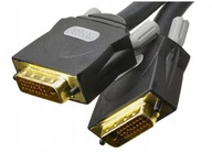 Profigold PGM1445 - topowy kabel DVI 5m, DVI-D - DVI-D, pozłacany, OFC