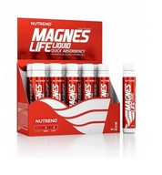 Nutrend Magneslife magnézium vitamíny ampulky 10x25ml prírodné