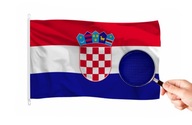 Flaga Chorwacja MOCNA 150x90 cm Flagi Chorwacji SOLIDNY MATERIAŁ
