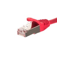 Netrack patchcord RJ45, kat. 5e FTP/STP, 2m czerwo