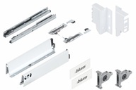 BLUM Szuflada Tandembox 400 Niska Tip-On M Biała