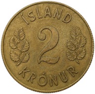 IZLAND 2 KRONUR 1966