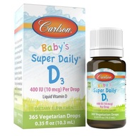 CARLSON LABS BABY'S SUPER DAILY D3 400 IU - 10 ml