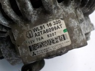 FORD RANGER MAZDA B2500 ALTERNATOR 2.5 TD WL9118300 A2TA6099AT