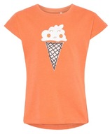 NAME IT t-shirt dziewczęcy 86 koszulka ICE CREAM