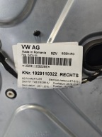 VW T6 door right front front complete colour LR7H