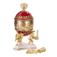 Vajíčko Faberge Transsibírska železnica, 12,5 cm