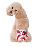 Bavlnené nohavičky na psa Plienky pre psov na opakovane použiteľnú tekutinu