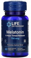 Life Extension Melatonín 750mcg 60 vegan tabs