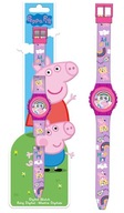 Świnka Peppa Pig Zegarek Cyfrowy Elektroniczny