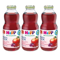 HiPP BIO Herb&Sok dzik.róż.iczerw.owoc 3x500ml