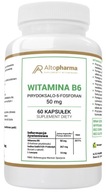 AltoPharma Vitamín B6 P-5-P 60kap. Koenzýmová Lepšia nálada