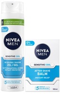 Żel do golenia i balsam po goleniu NIVEA MEN Sensitive Cool
